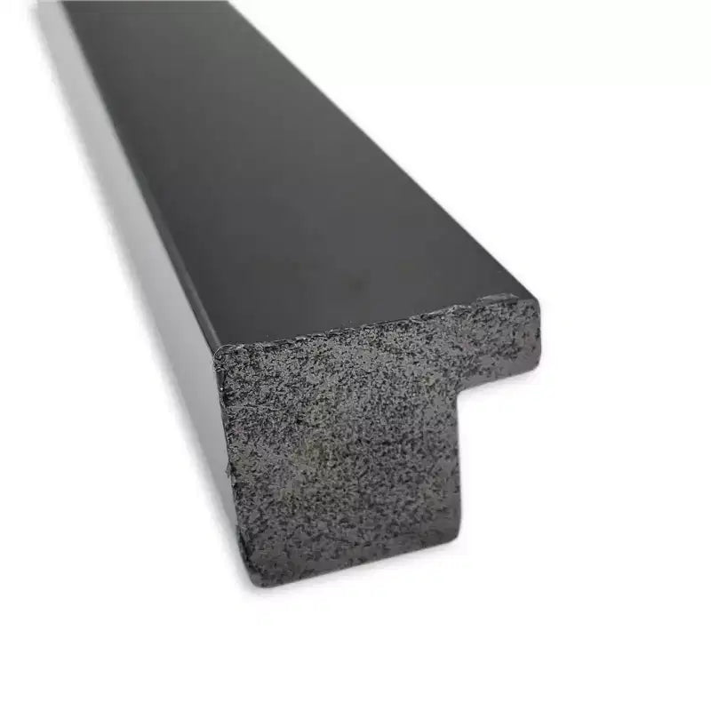 Miroir mural noir de jais, non biseauté, 20 po x 26 po