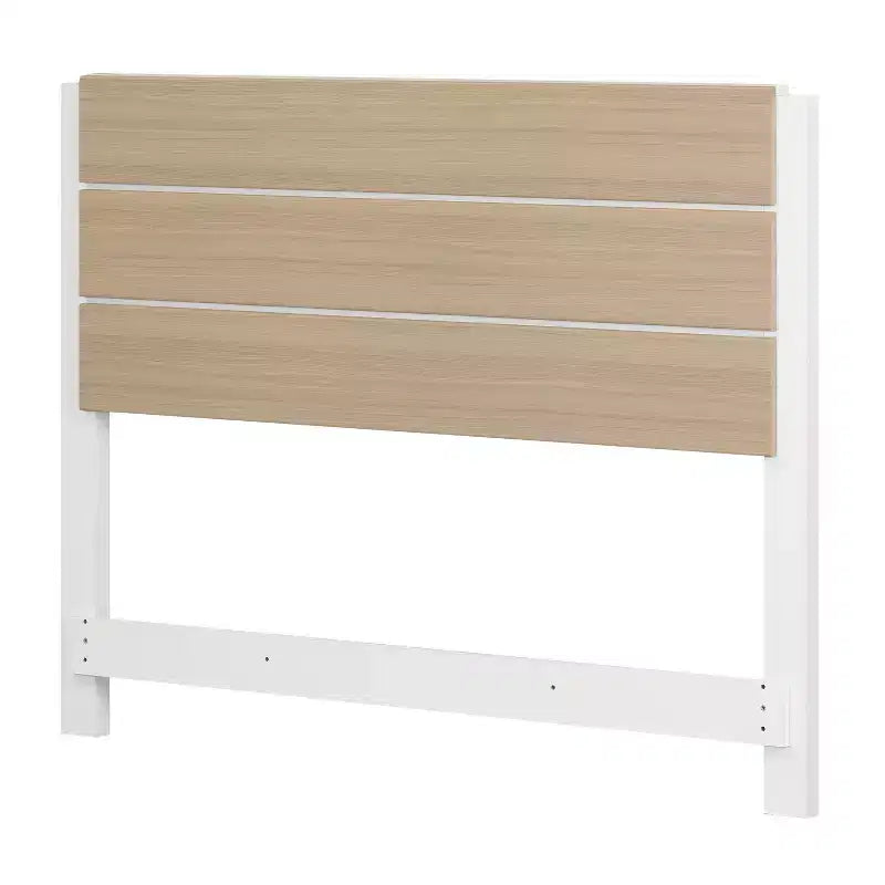 HomeStockMunich Headboard White And Soft Elm Minimalist Style