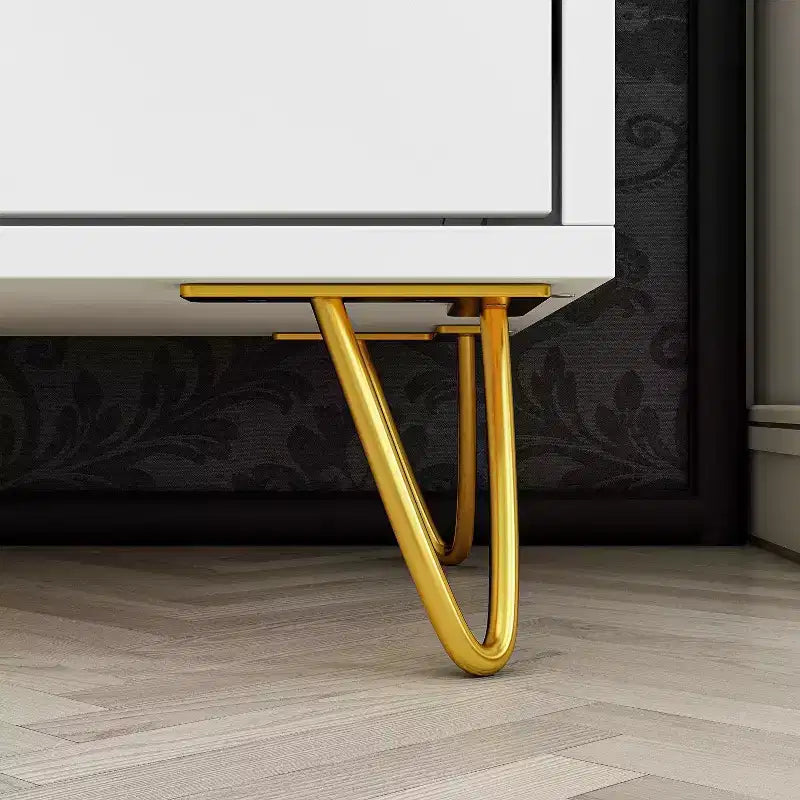 Table de Chevet Blanche 3 Tiroirs Coulissants Belle et Durable