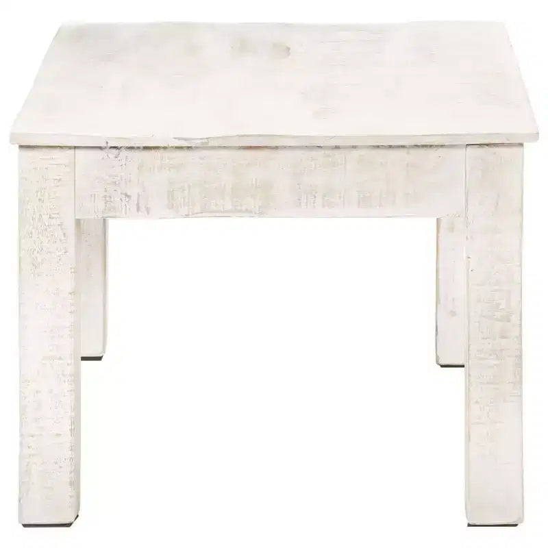 Table Basse Blanche 110x60x45 cm