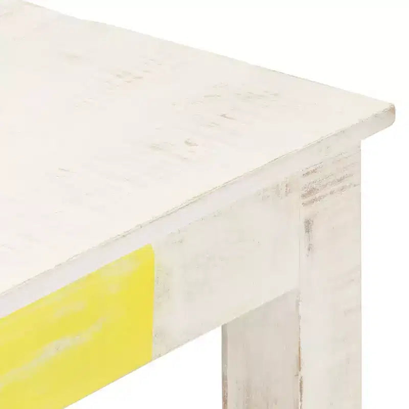 Table Basse Blanche 110x60x45 cm