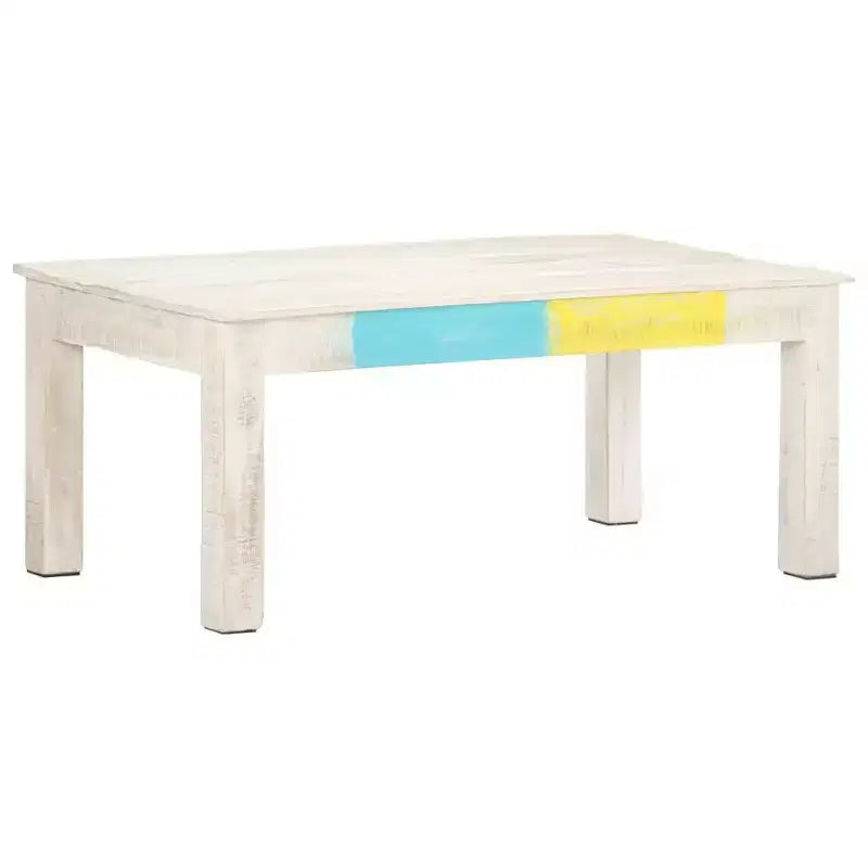 Table Basse Blanche 110x60x45 cm