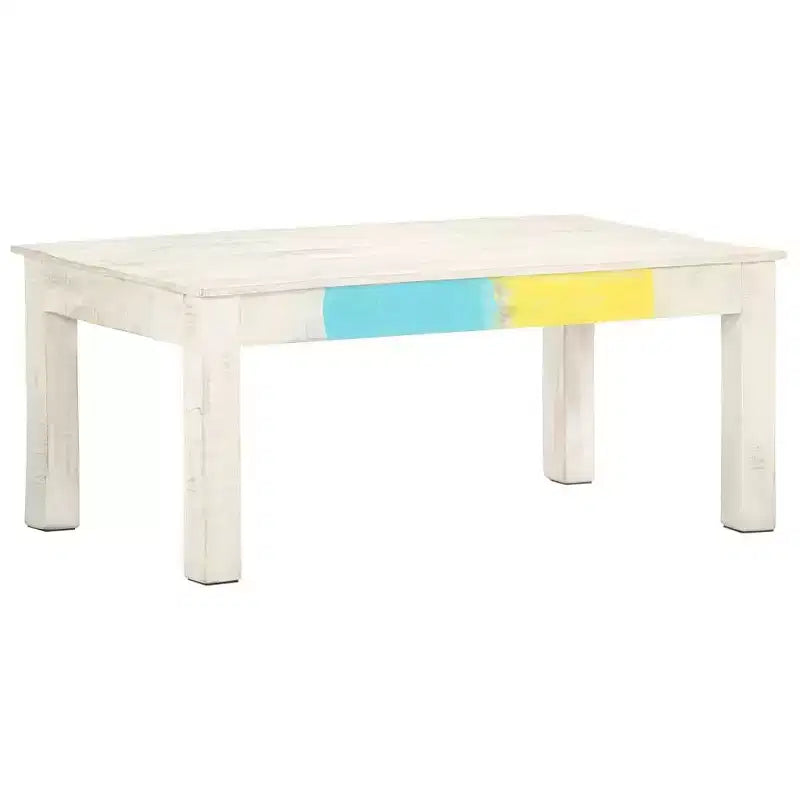 Table Basse Blanche 110x60x45 cm