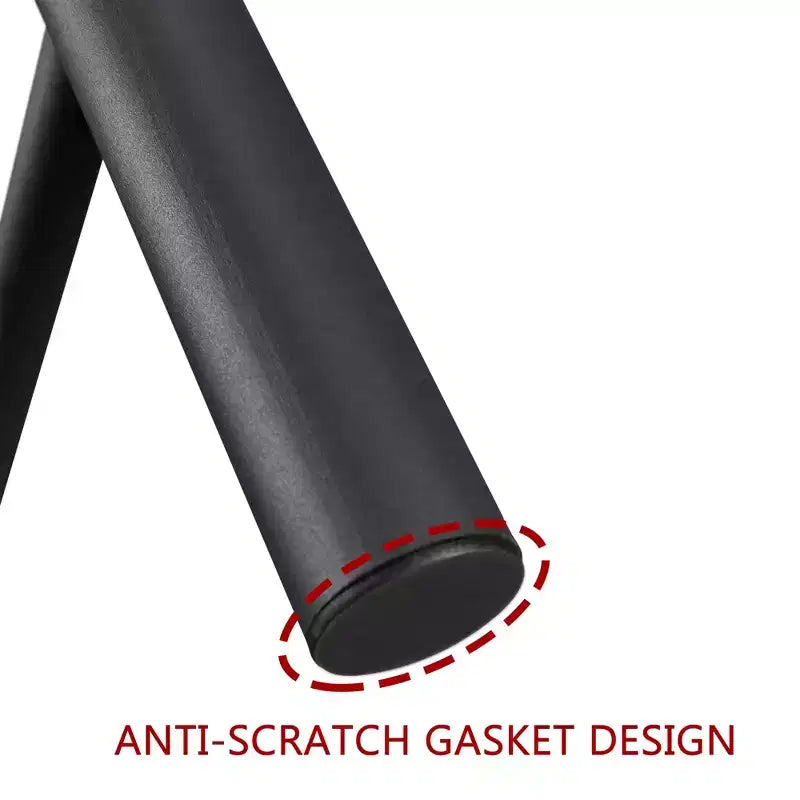 Cadre de lit baldaquin en métal durable avec structure stable et support silencieux, noir