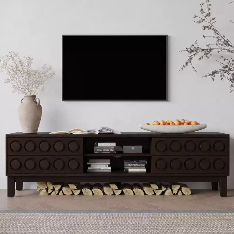 Meuble TV de style médiéval moderne