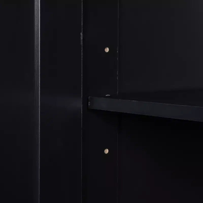 Meuble de rangement haut de salle de bain en bois moderne avec panier à linge basculant, armoire à double porte, étagères supérieures et tiroir