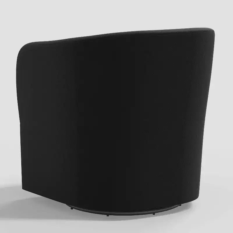 Chaise pivotante en velours