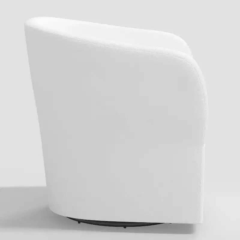 Chaise pivotante en velours